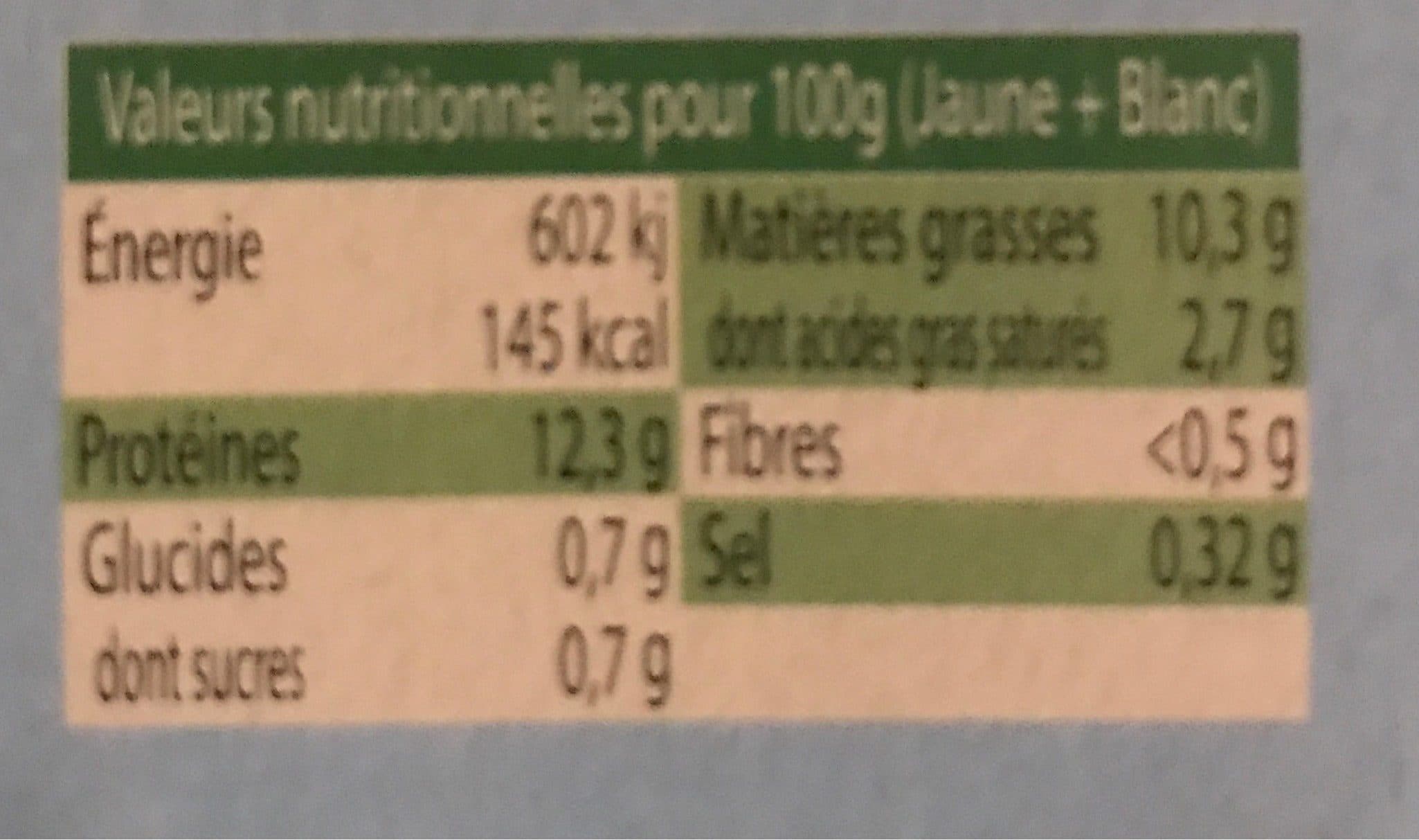 Pleine Forme Œufs pleine forme bio packshot
