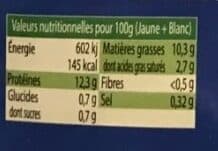 Pleine Forme Oeufs maxi coque bio packshot