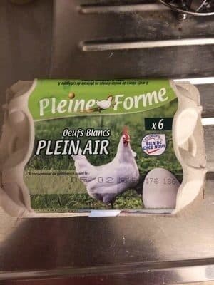 Pleine Forme 6 OEUFS BLANCS PLEIN AIR packshot