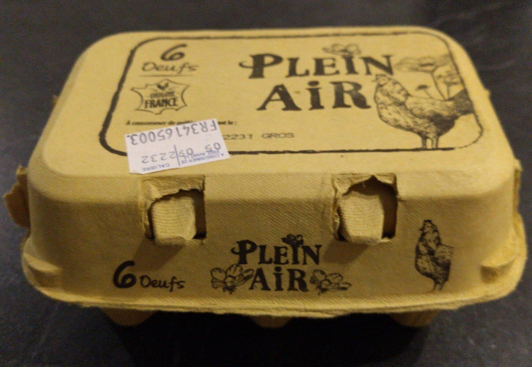CDPO Œufs plein air packshot