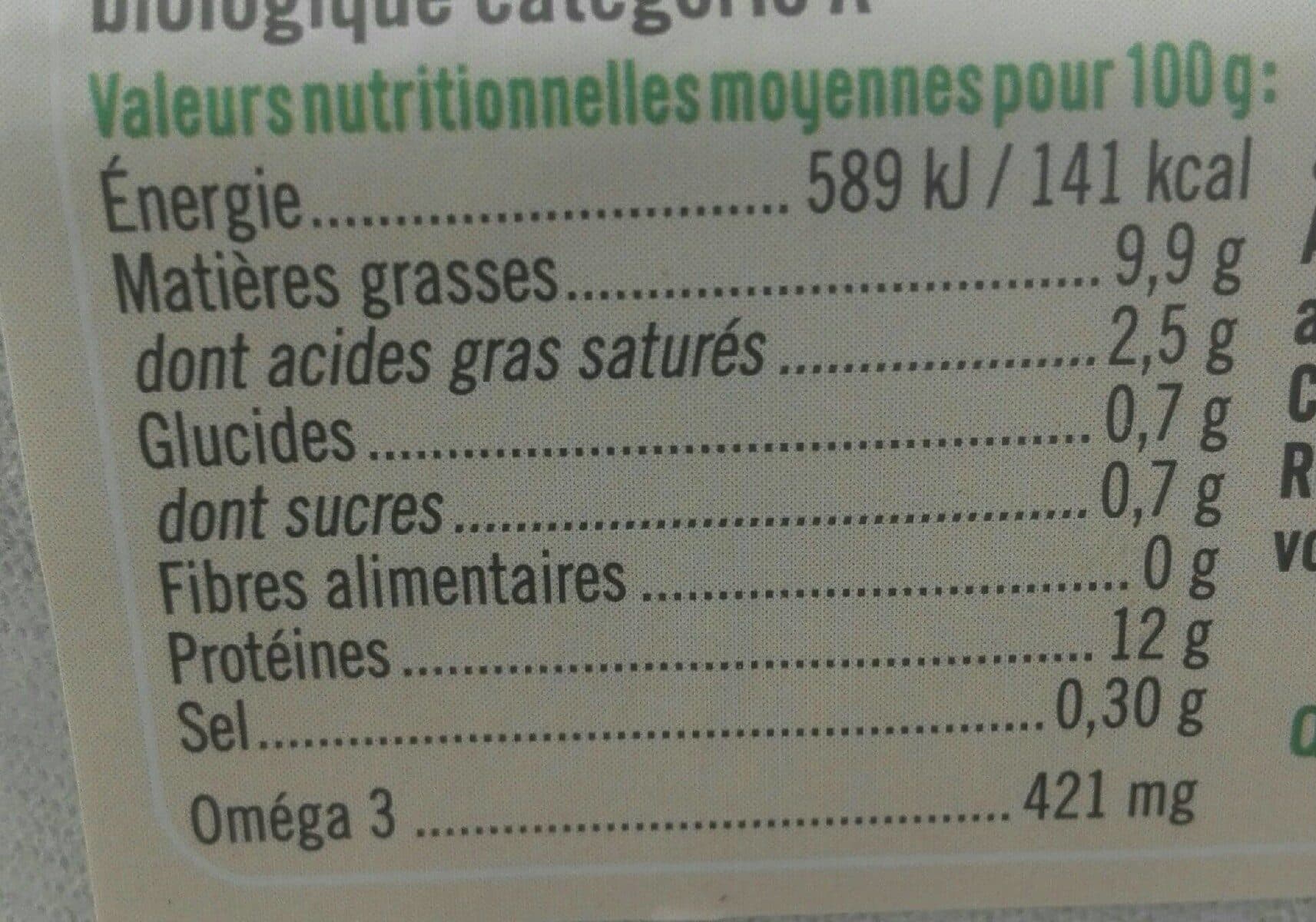 Pleine Forme 6 Oeufs Gros Bio packshot