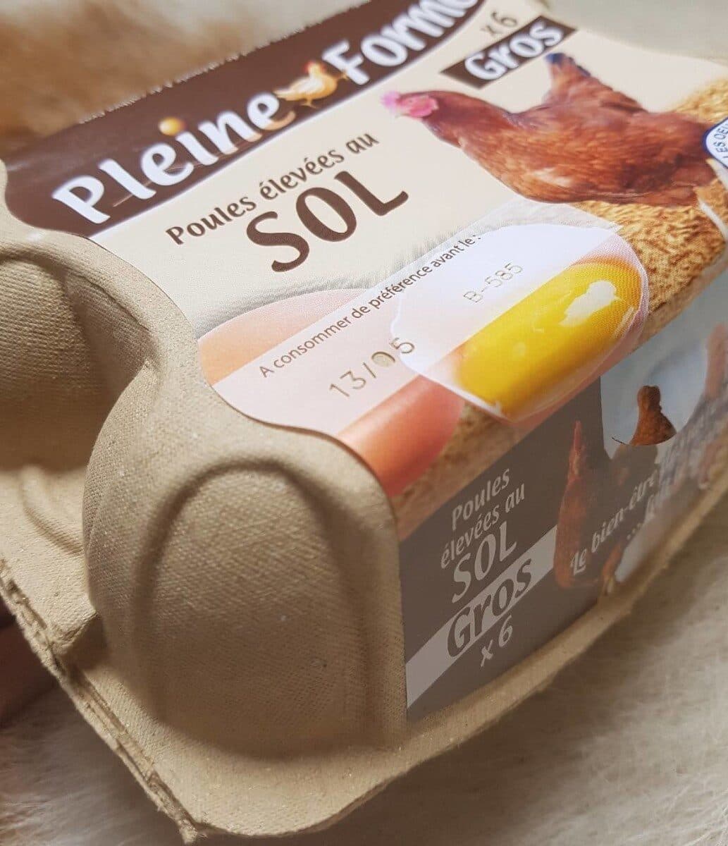 Pleine Forme Oeufs Gros Pleine Forme packshot