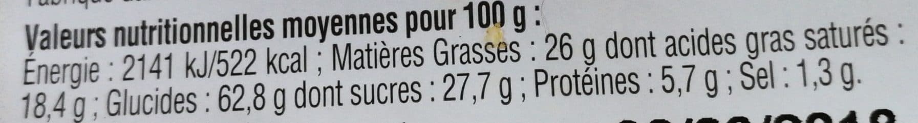 Vital Ainé Palet Pur Beurre packshot