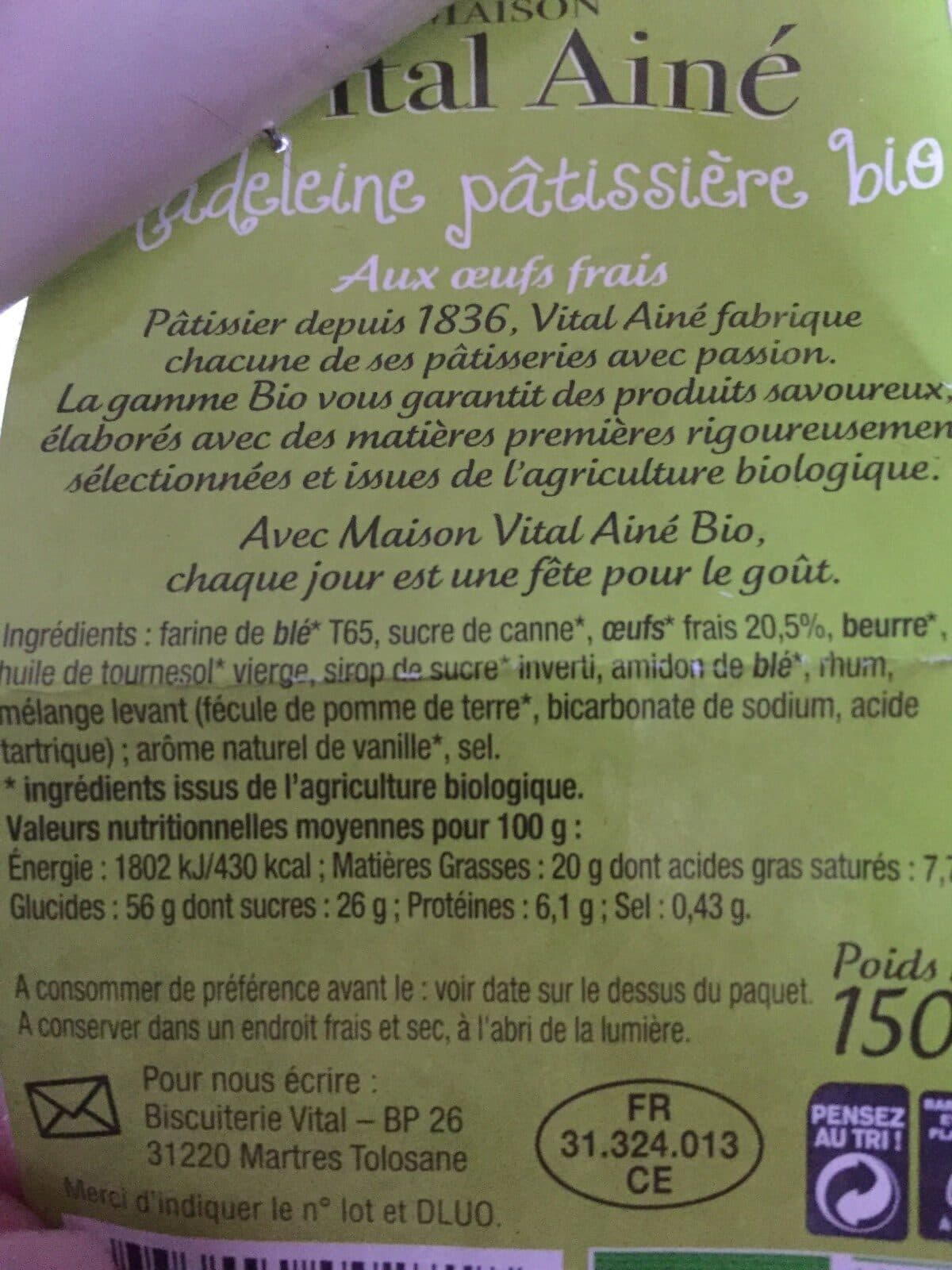 Maison Vital Ainé Madeleine packshot