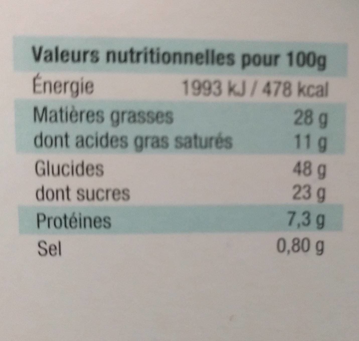 Maison Vital Ainé Petits moelleux au chocolat packshot
