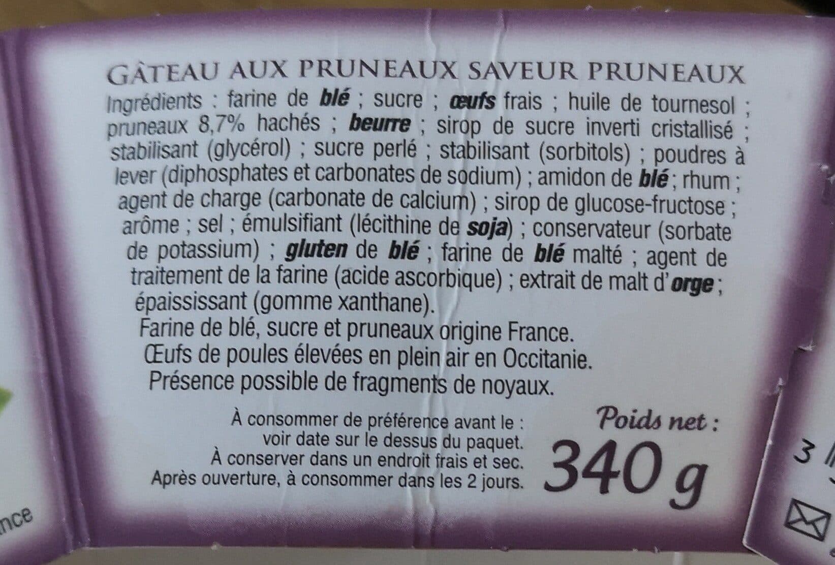 Biscuiterie Des Pyrénées Tourte aux pruneaux d'Agen packshot