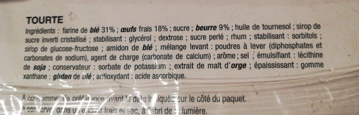 Vital Ainé Tourte aux œufs frais packshot