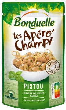 Bonduelle Apero' champi pistou 160g packshot
