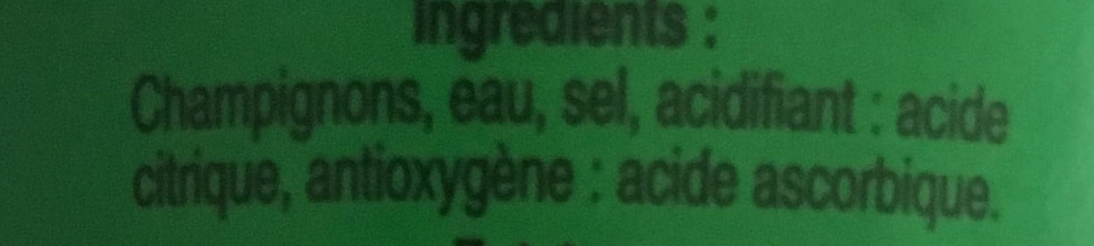 Blanchaud Champignons de Paris packshot