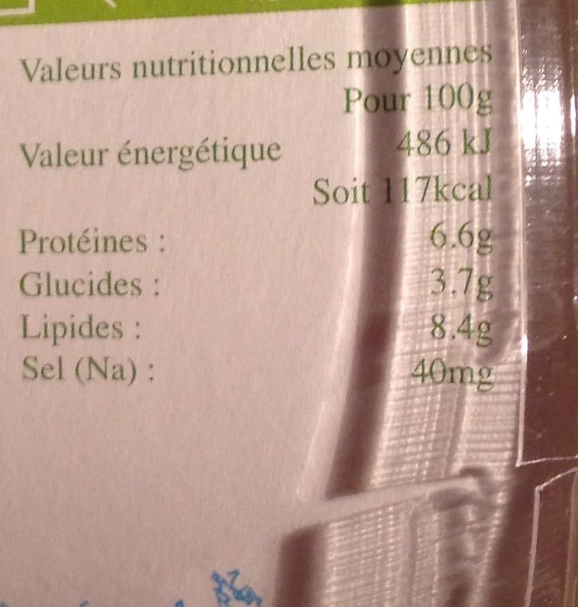 Climont Faisselle au lait de montagne bio packshot