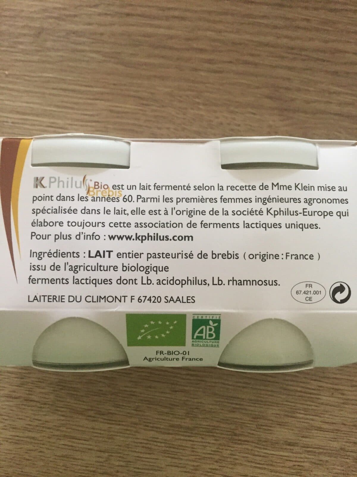 K-Philus K-philus Brebis Probiotique packshot
