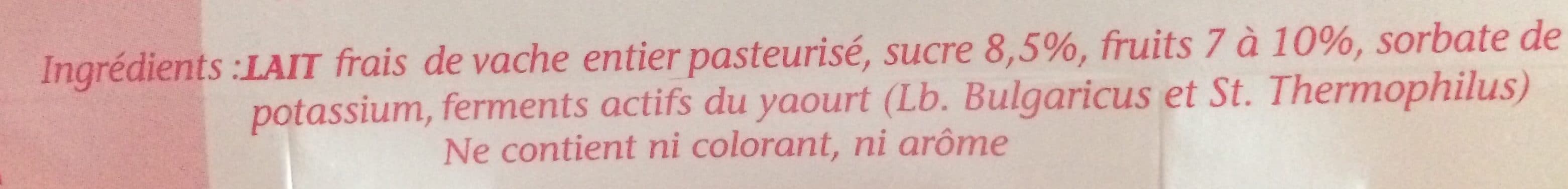 Climont Yaourt aux Fruits Rouges, 4x125g packshot