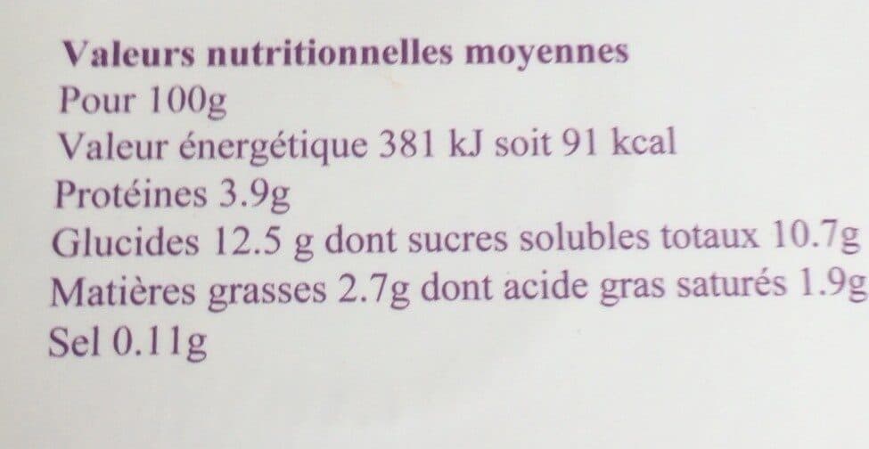 Climont Yaourt au lait de montagne myrtille packshot