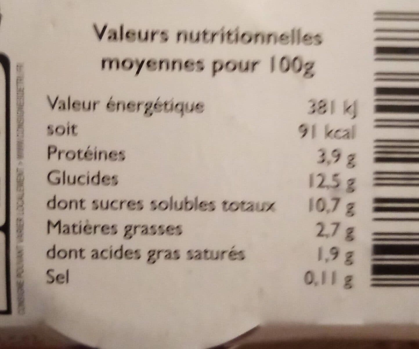 Climont Yaourt aux fruits Cassis packshot
