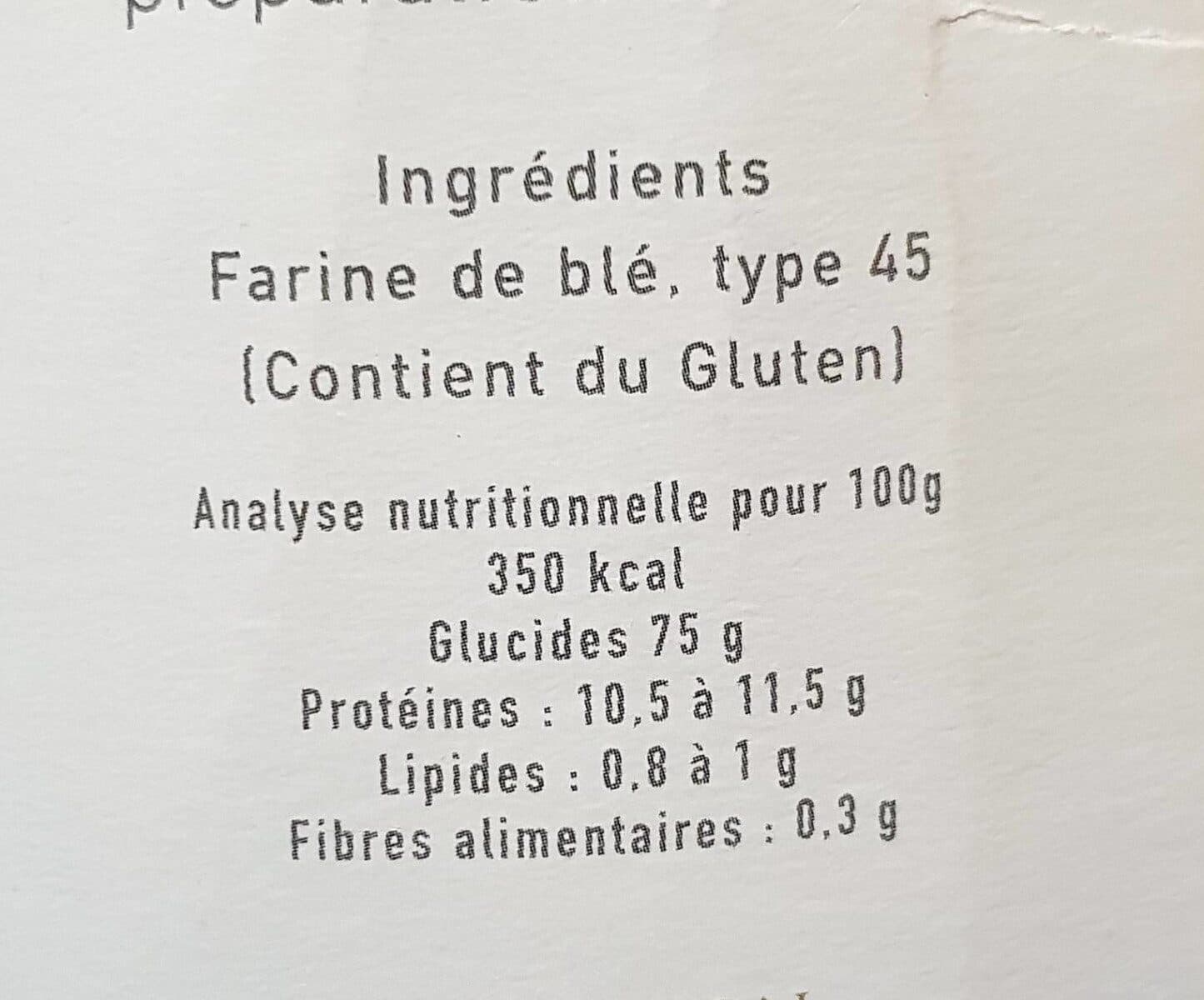 Moulins Viron Farine superfine packshot