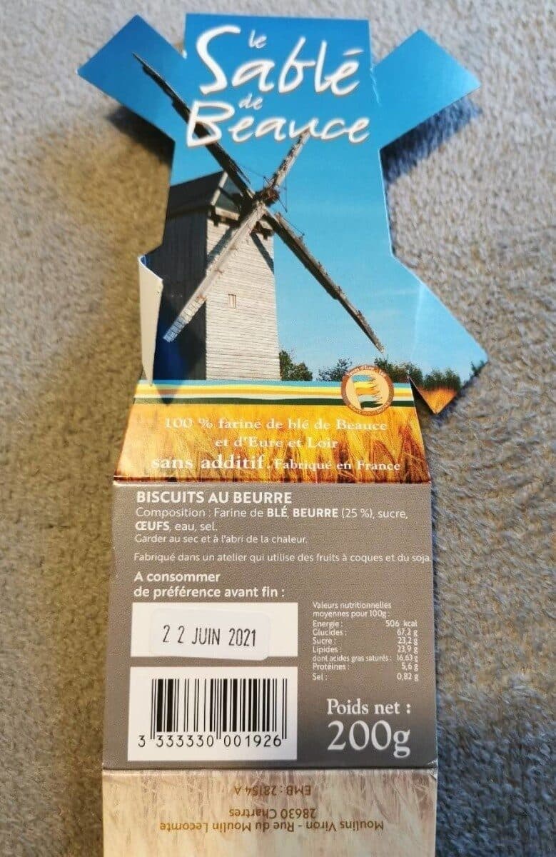 Open Food Facts Sable de Beauce packshot