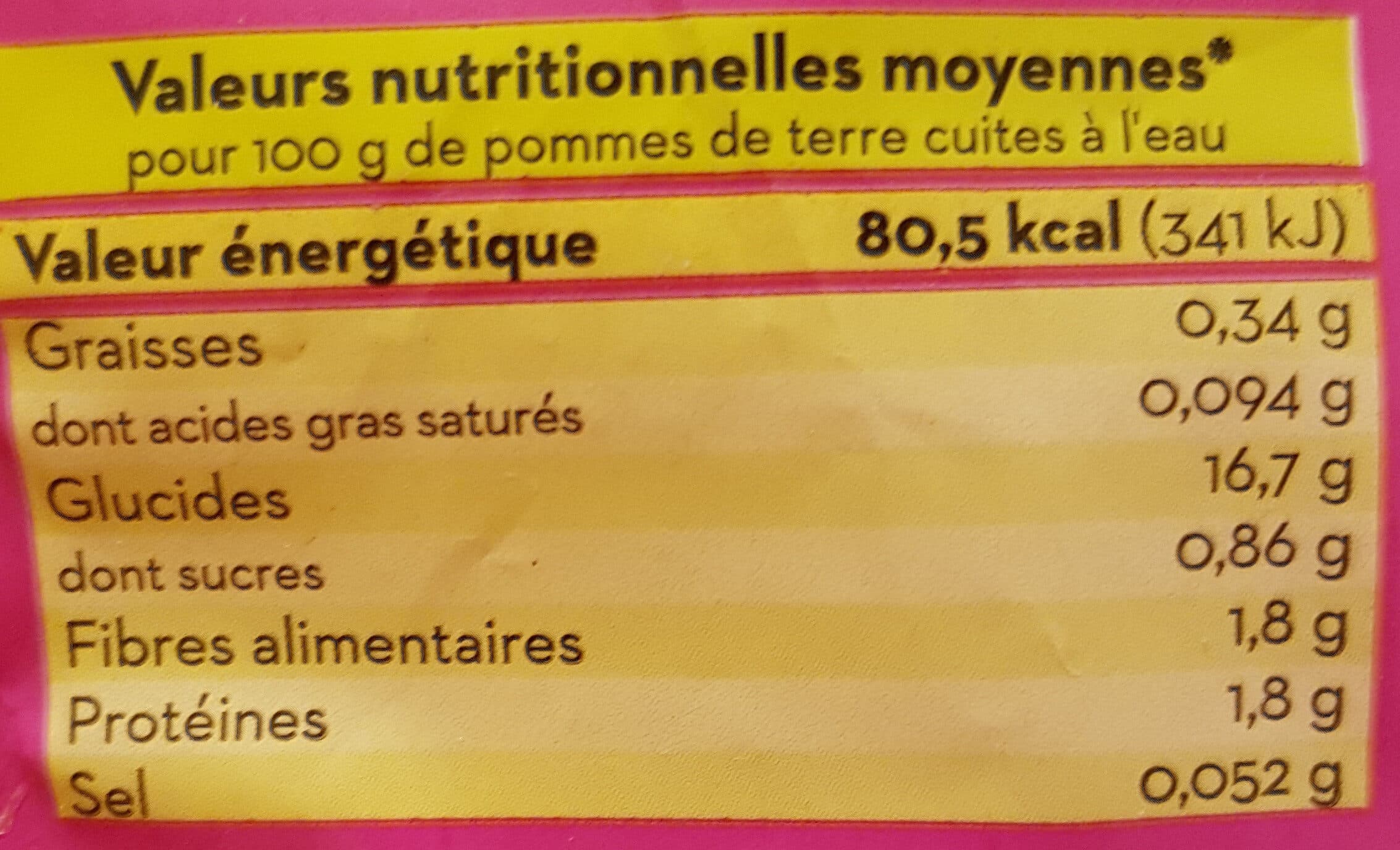 Doréoc Pomme de terre « Amandine » packshot