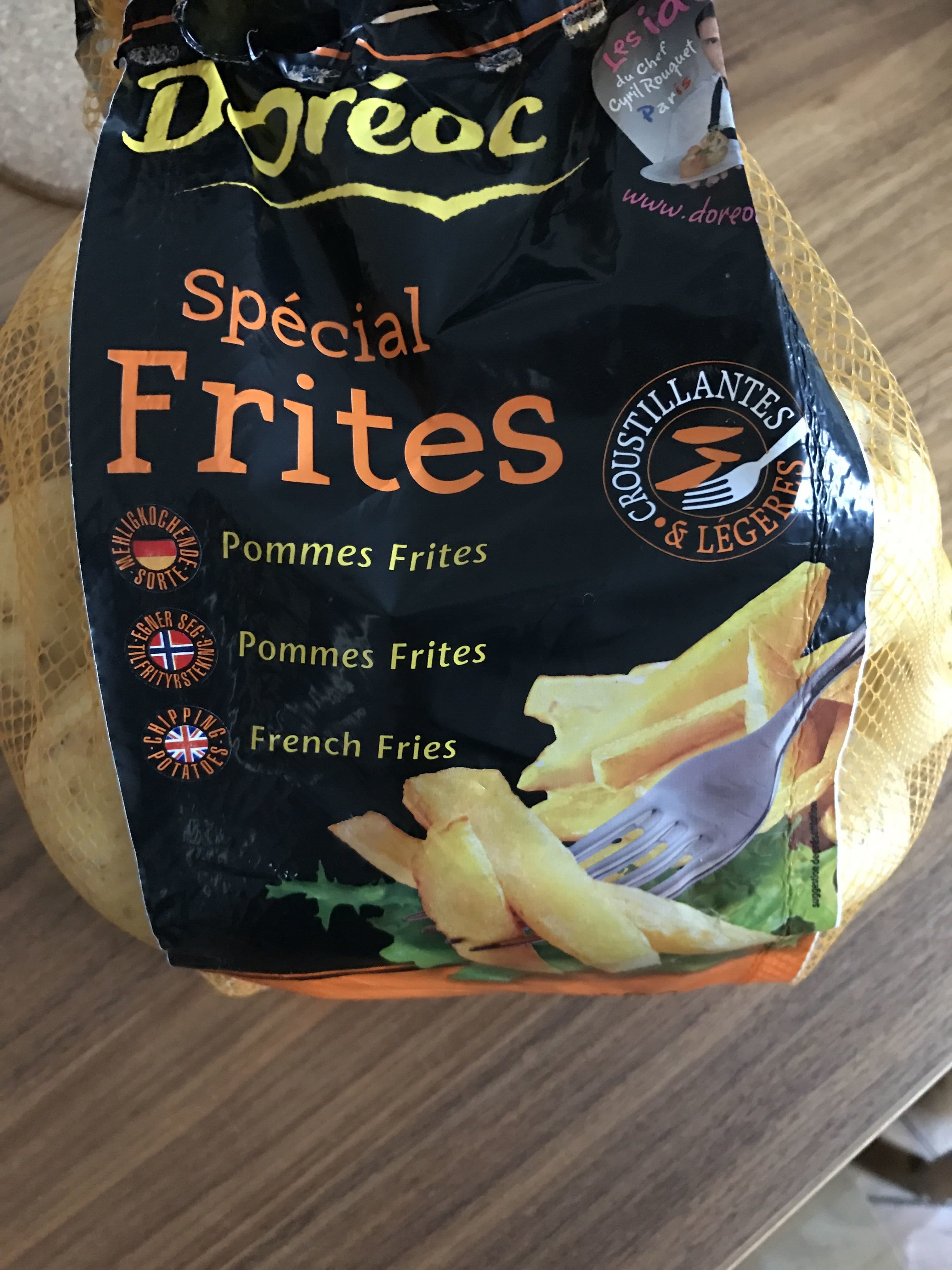 Doréoc Pomme de Terre Spécial Frites packshot