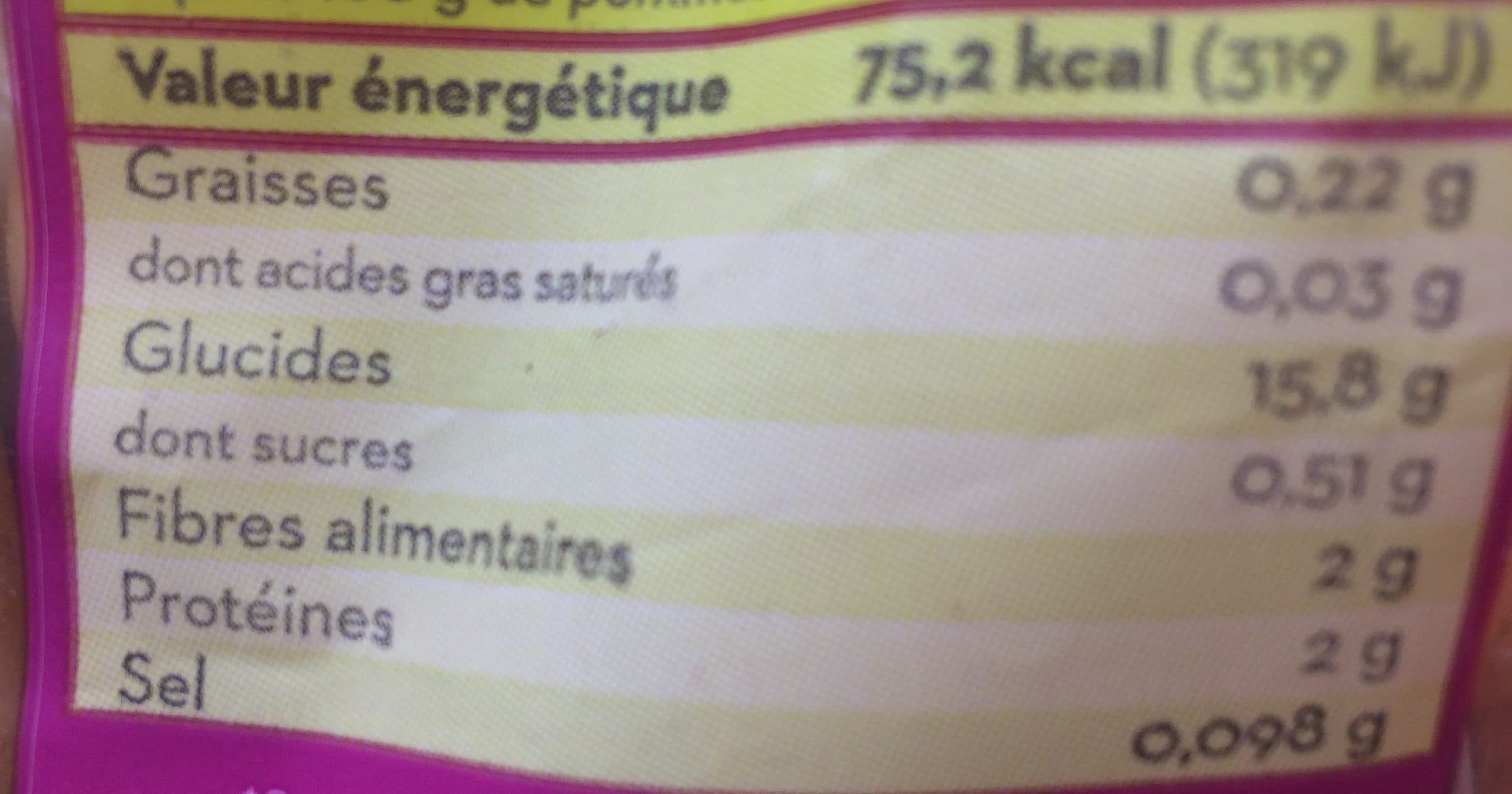 Doréoc Pommes de terre Amandine packshot