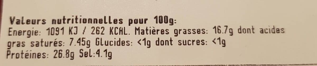 Polette Coppa au sel sec packshot