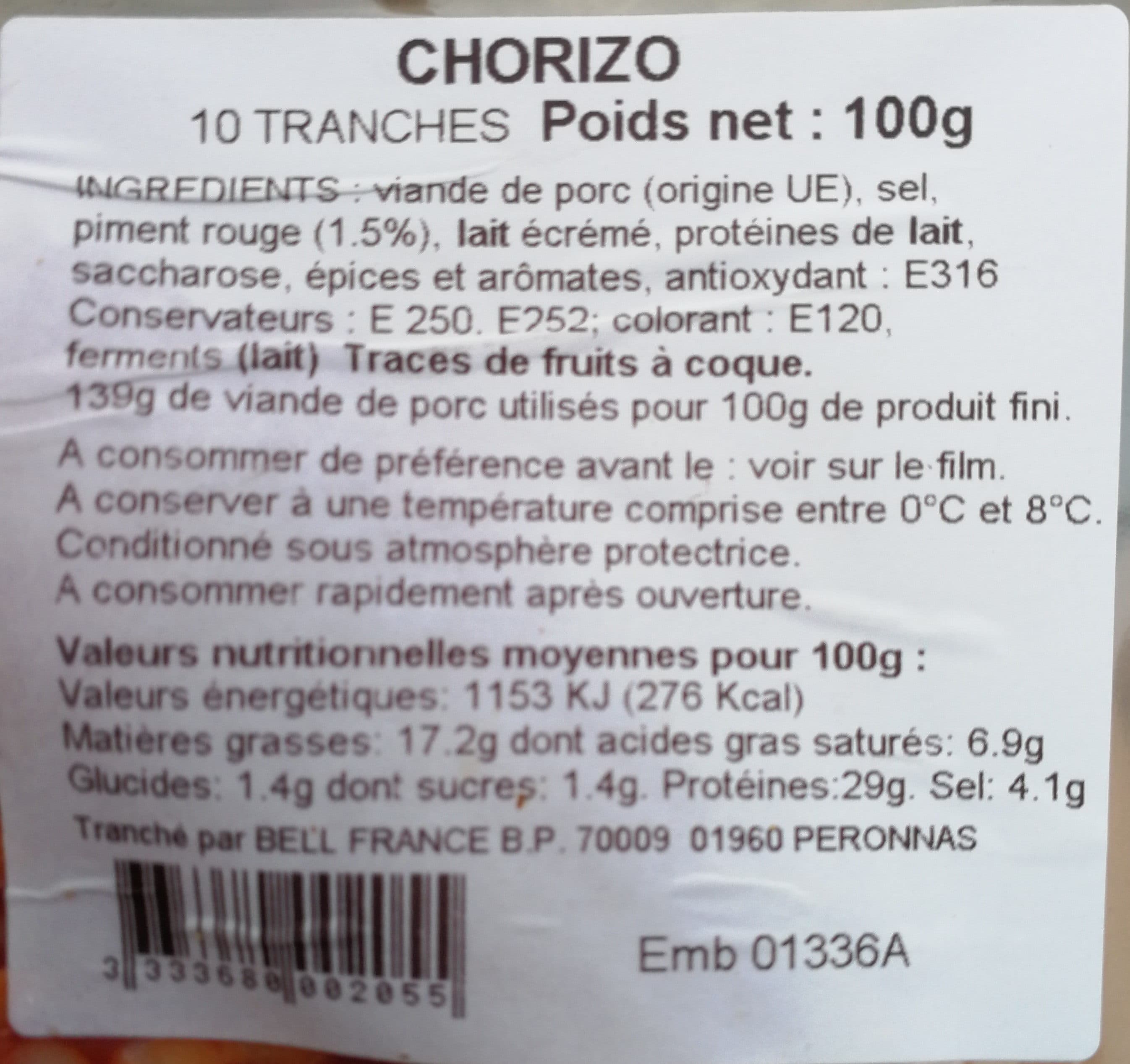 Polette Chorizo packshot