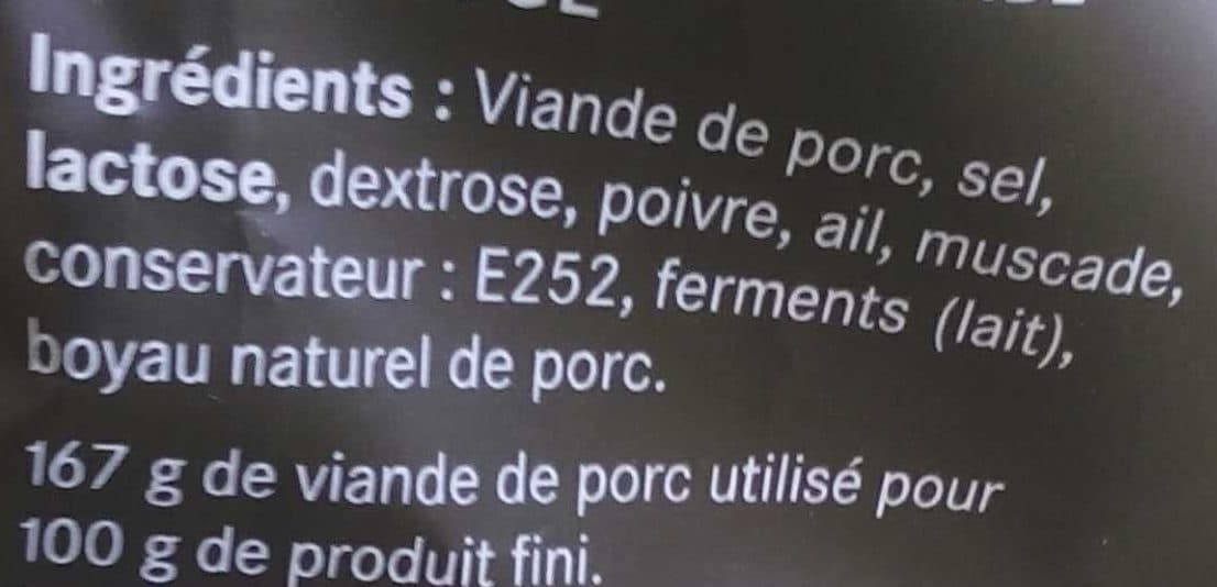 Môssieur Polette Saucisse sèche packshot