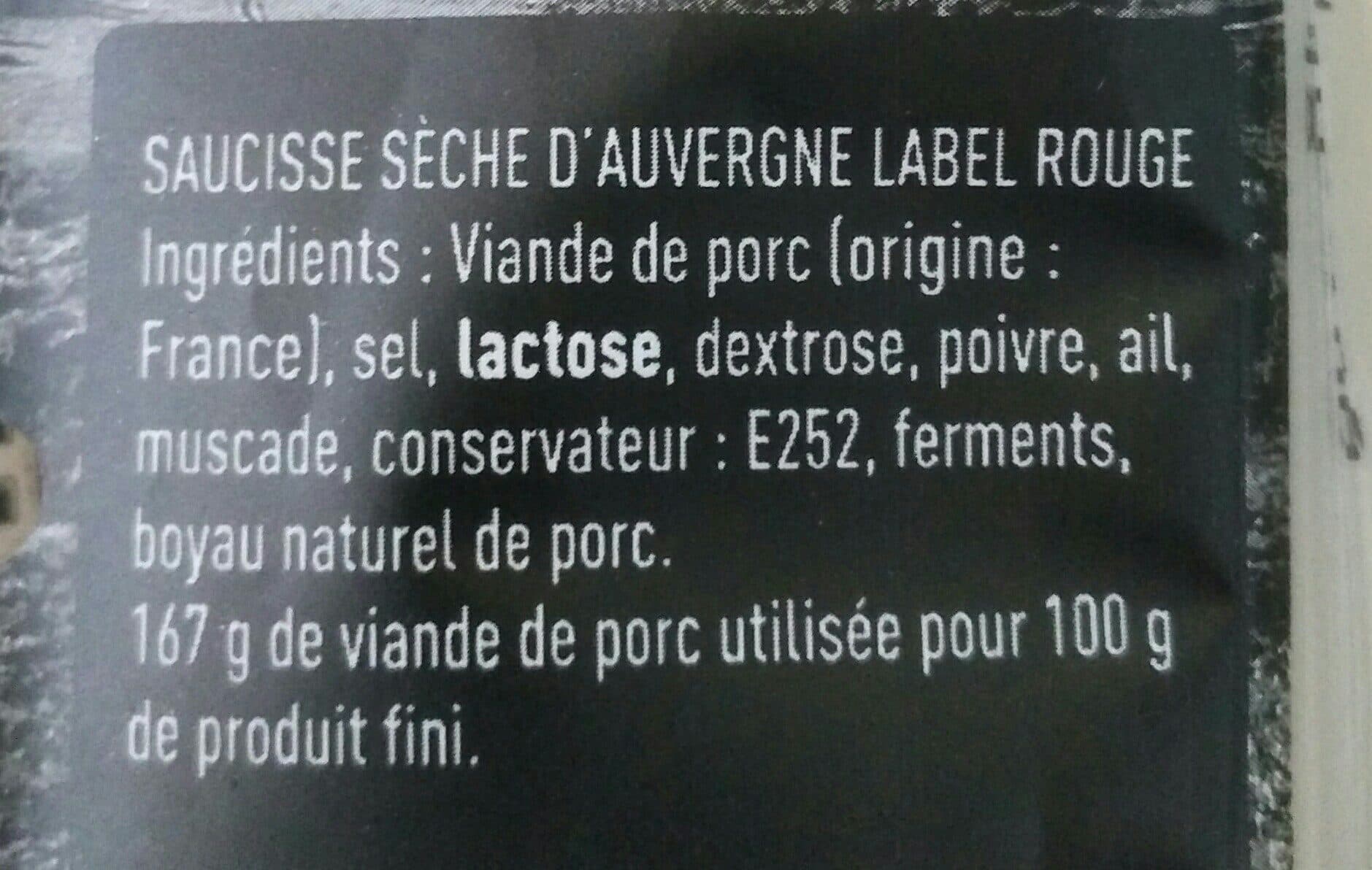 Bell Saucisse sèche d'Auvergne packshot
