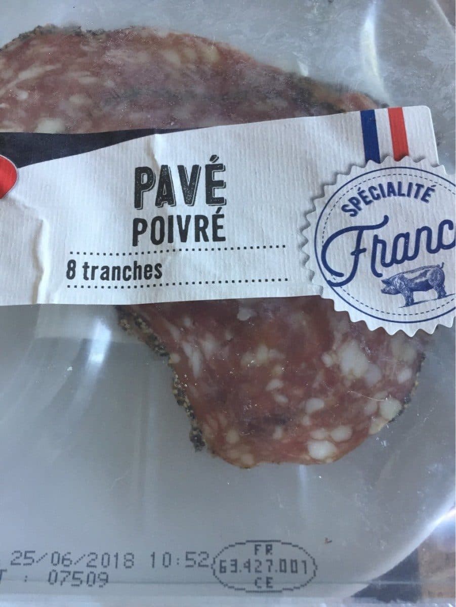 Open Food Facts Pavé poivré packshot