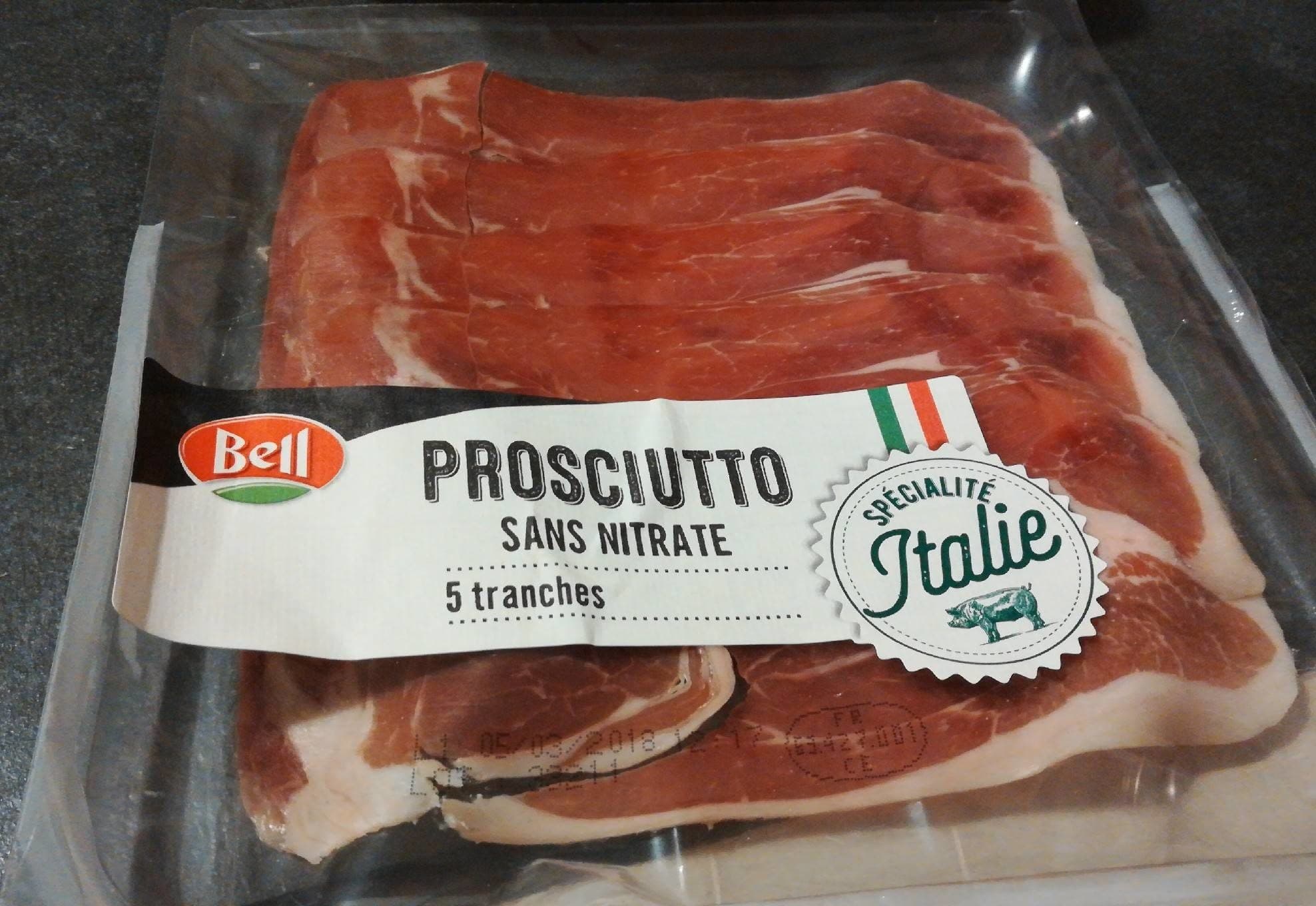 Bell Prosciutto sans nitrate packshot