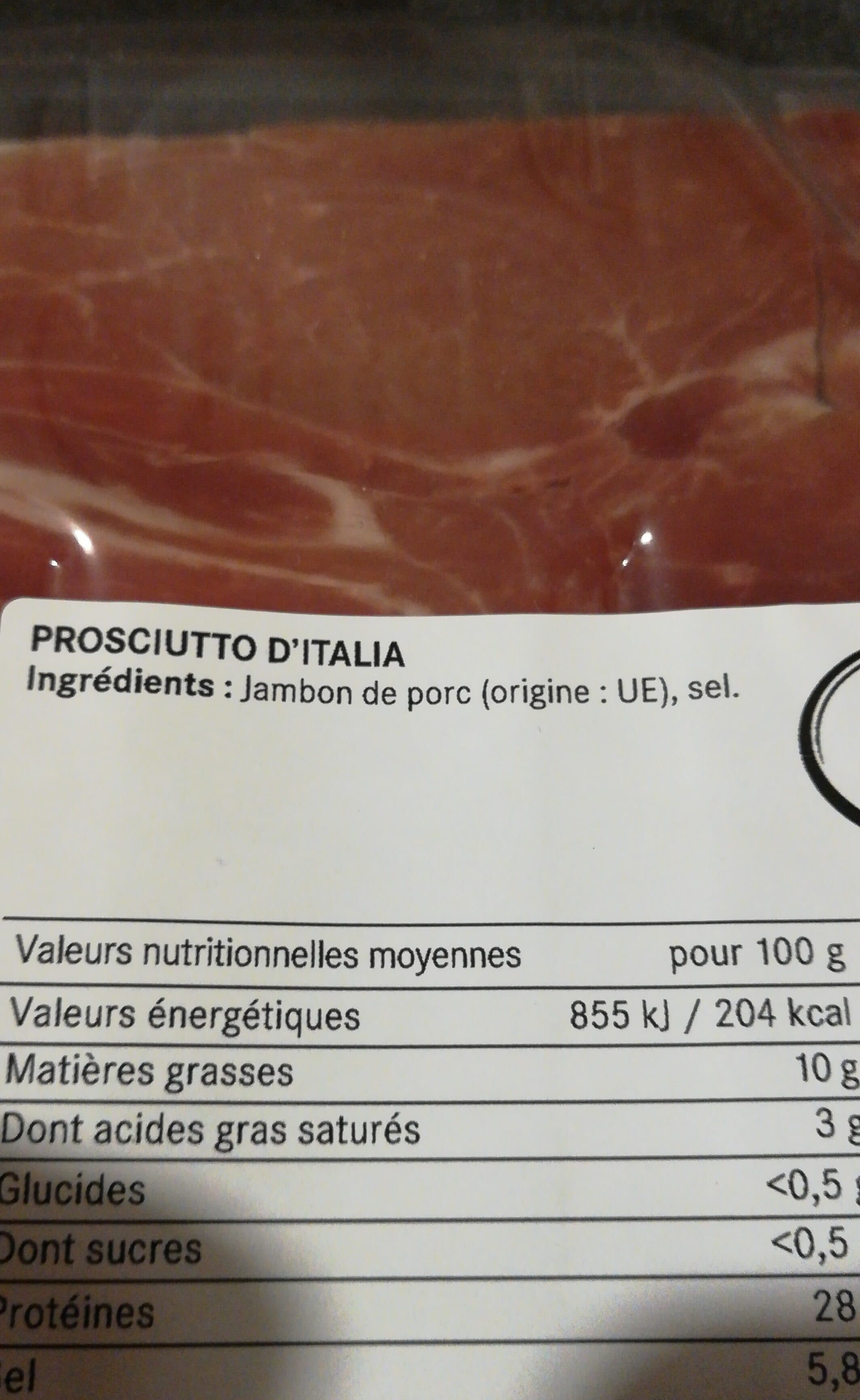 Bell Prosciutto sans nitrate packshot
