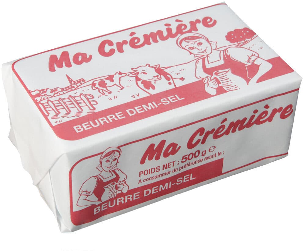 Laïta Ma crémière beurre demi-sel packshot
