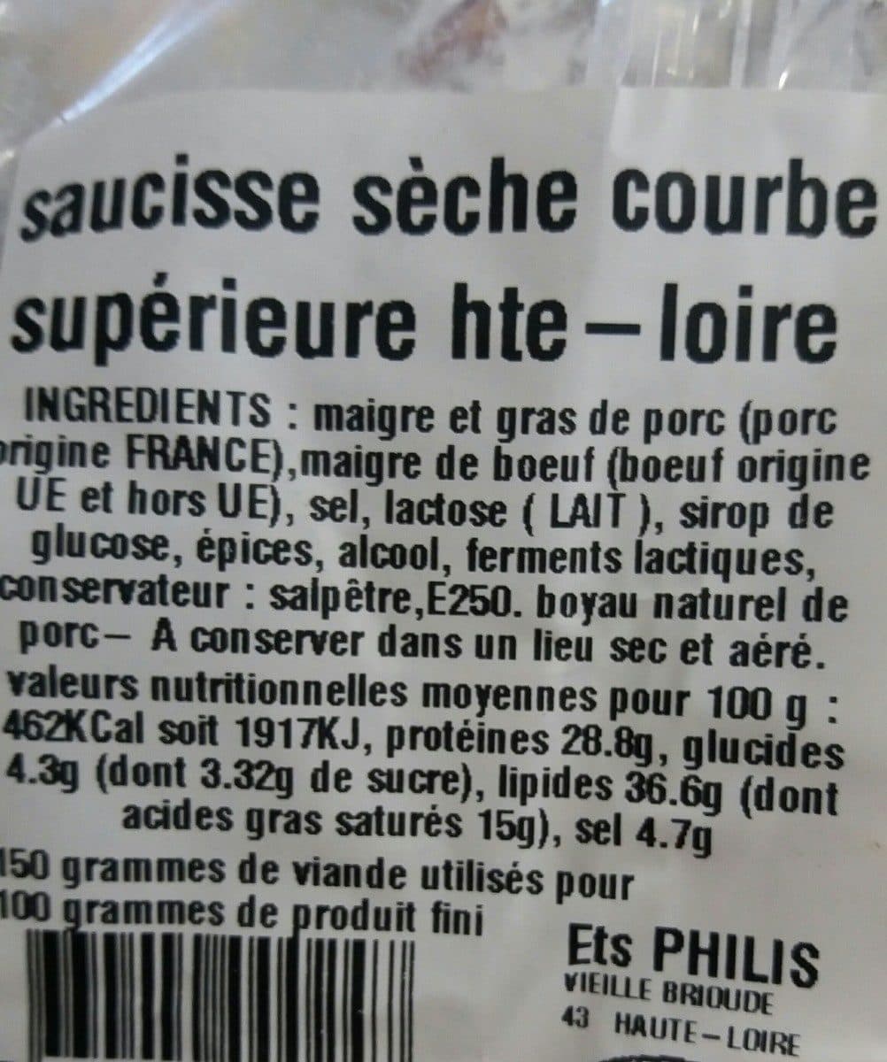Louis Auvergne Saucisse sèche Louis Auvergne packshot