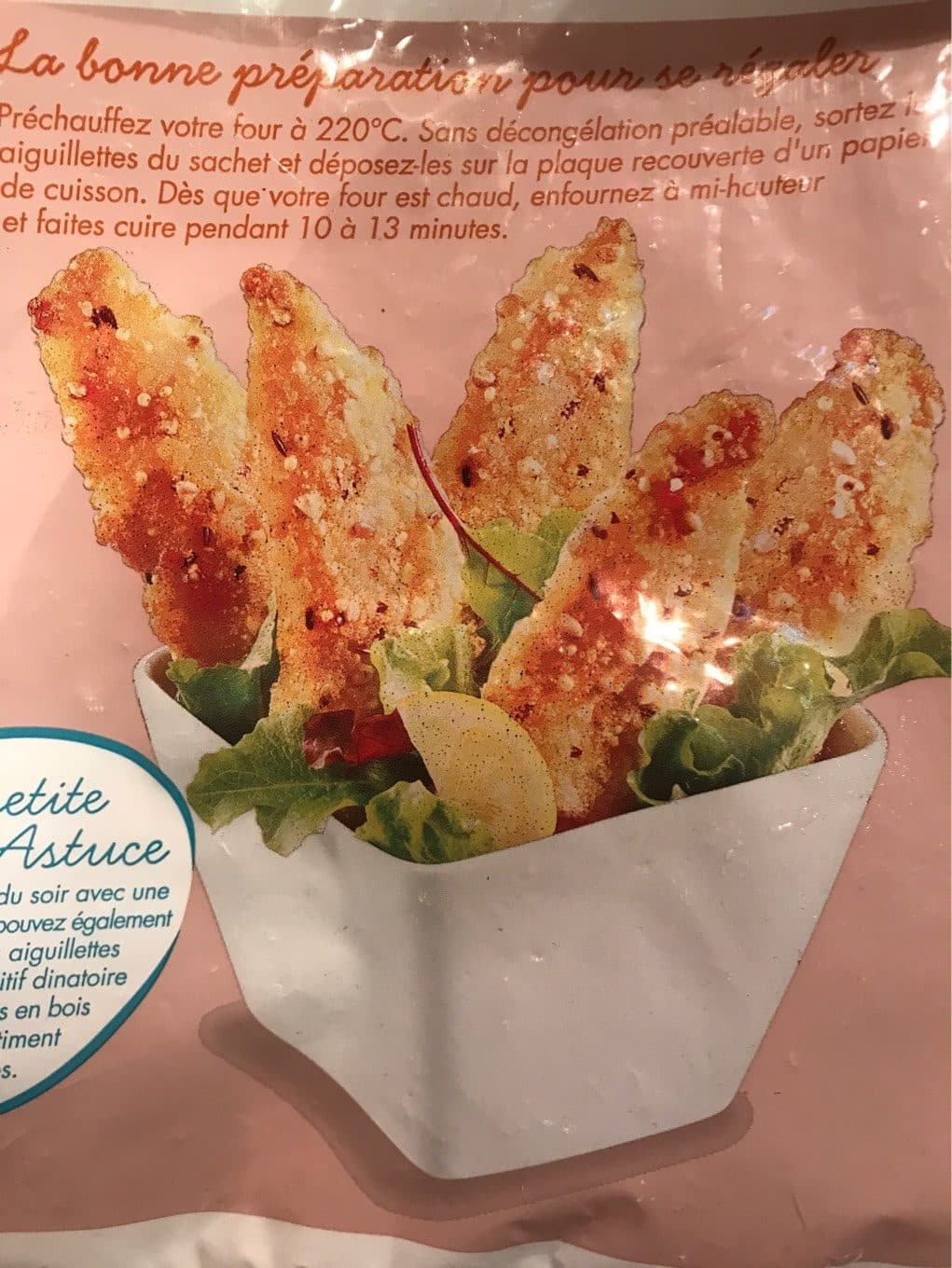 Toupargel Aiguillettes de colin d’Alaska packshot