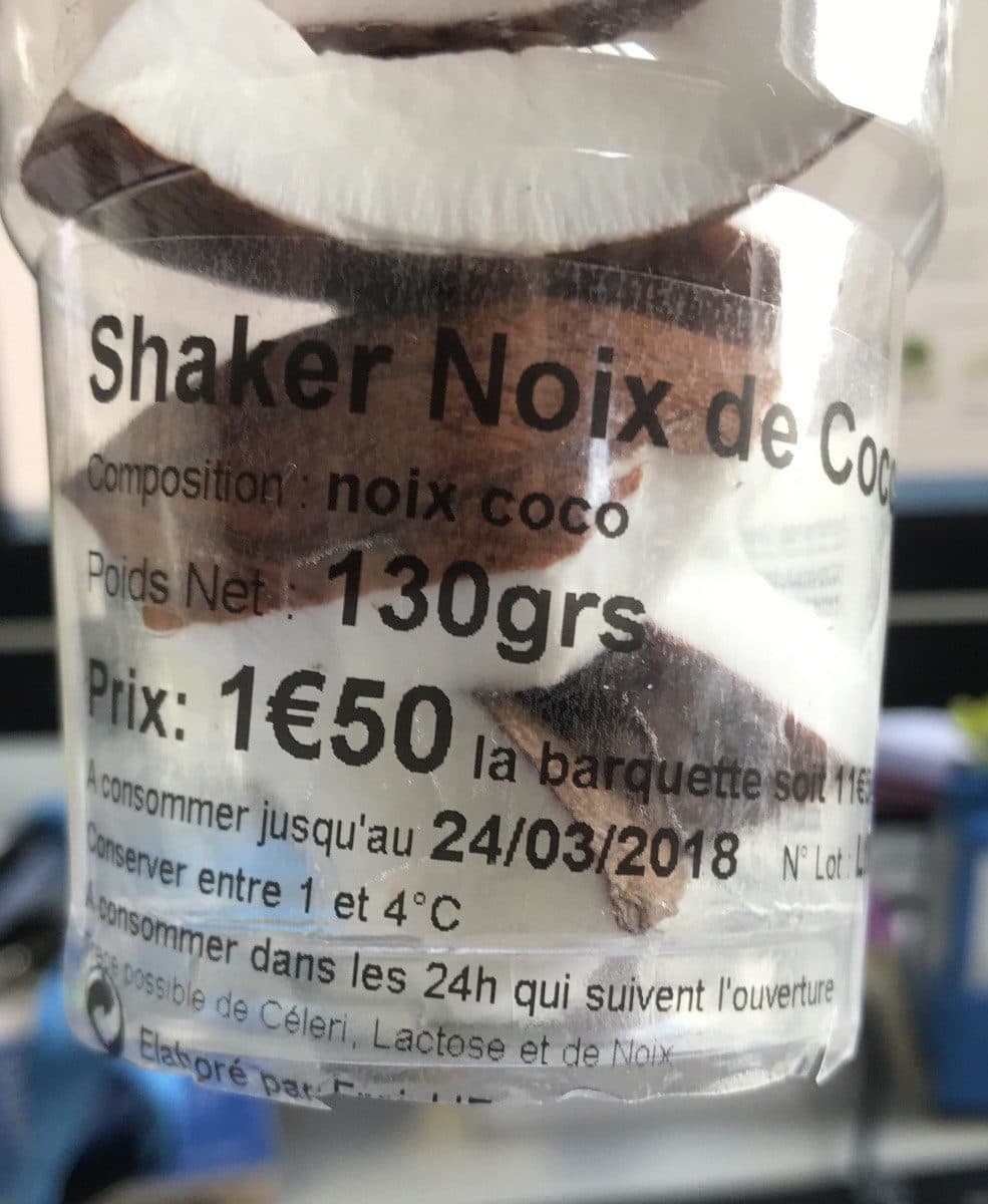 Open Food Facts Noix de coco coupes packshot