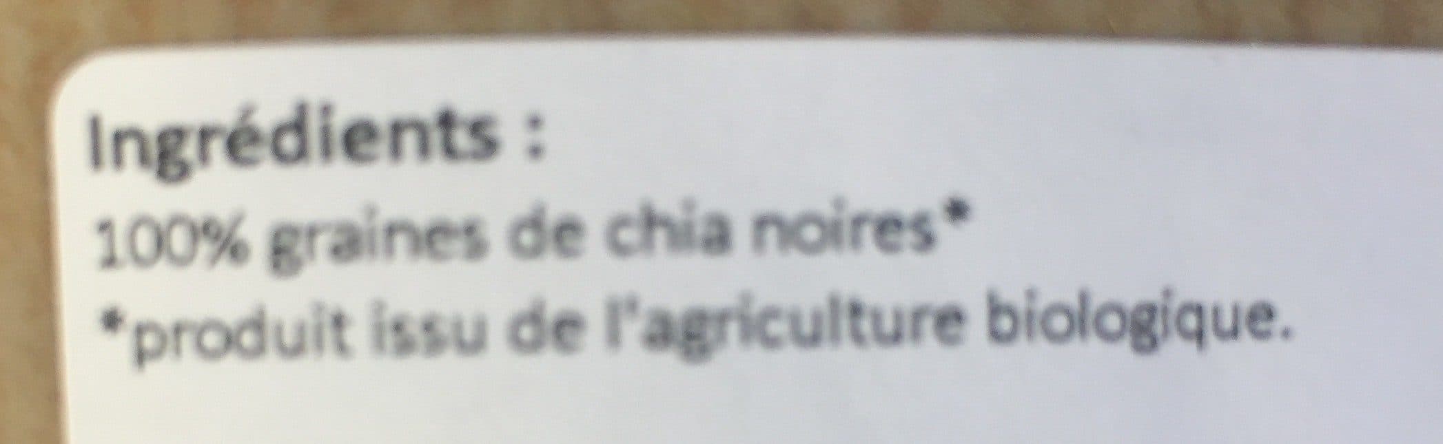Open Food Facts Graines de chia packshot