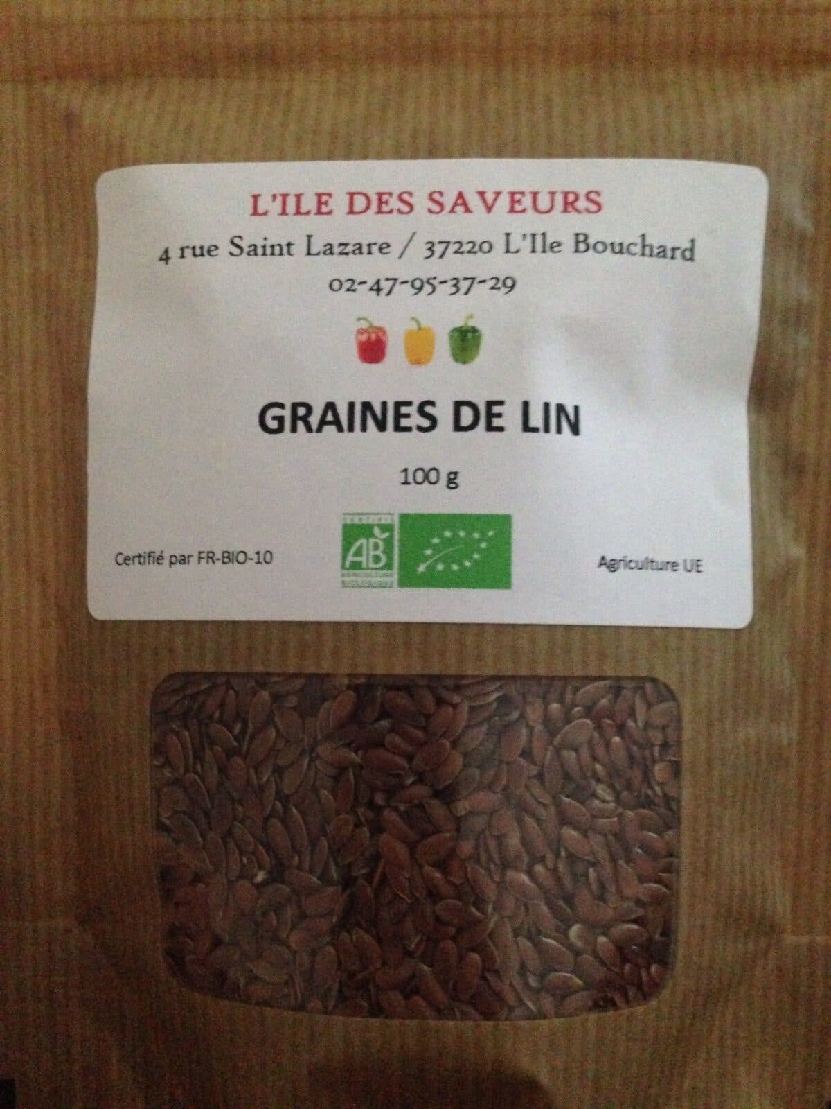 Open Food Facts Graines de lin packshot