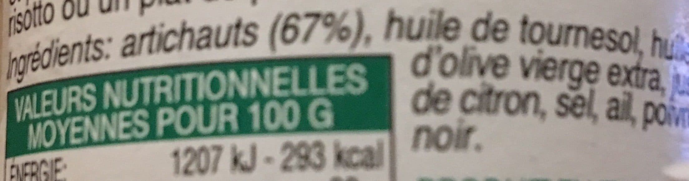 Open Food Facts Delice d'artichauts packshot
