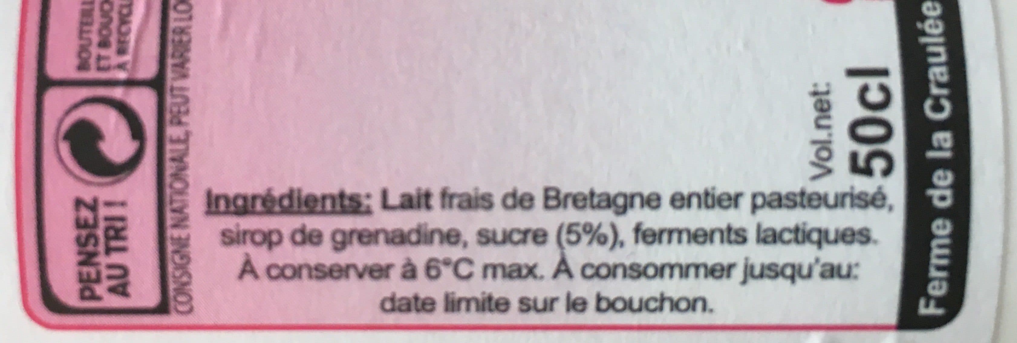Open Food Facts Yaourt à boire fermier packshot
