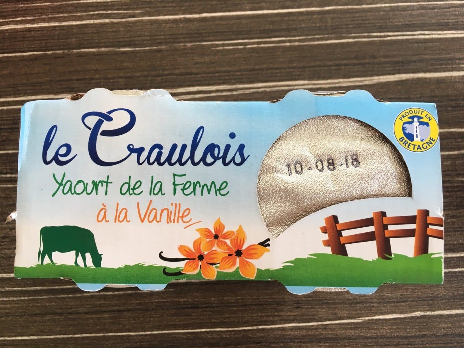 Open Food Facts Yaourt de la ferme a la vanille packshot