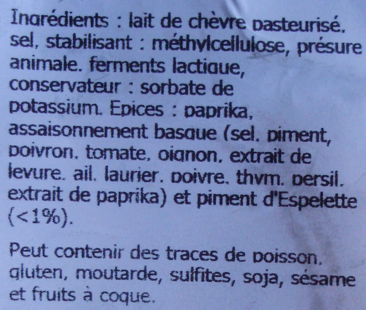 Agrial Cabri au piment (23% MG) 200 g packshot