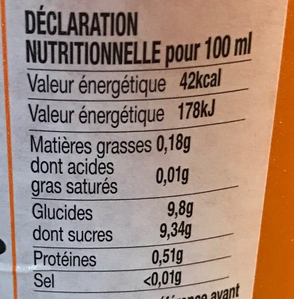 NOS PRODUCTEURS Nectar d'Abricot packshot