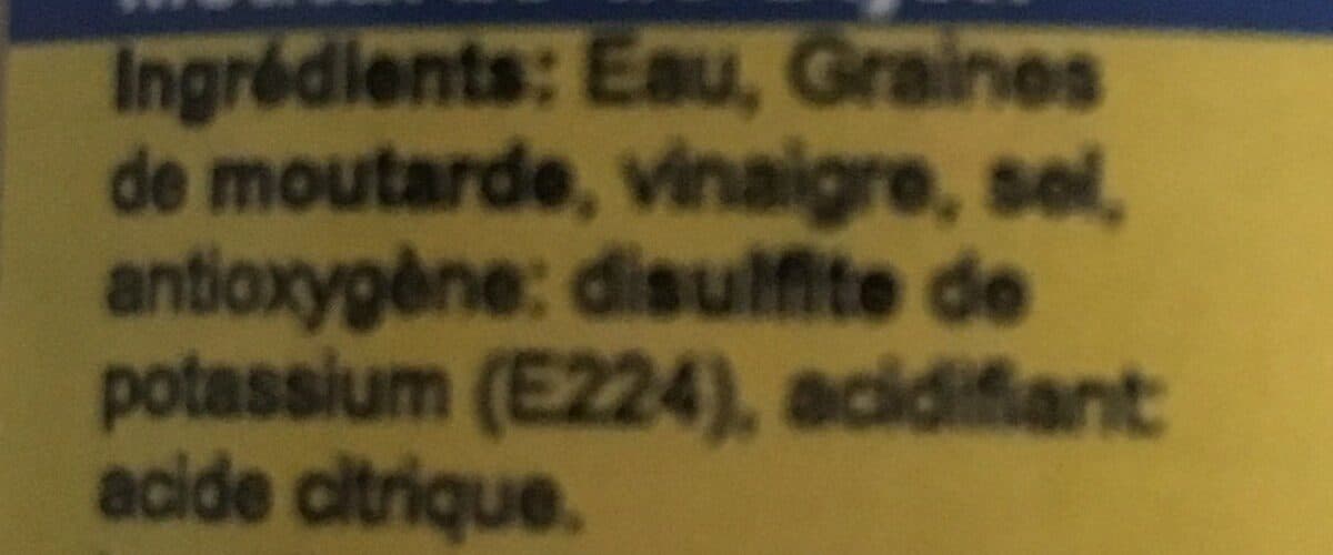 Open Food Facts Moutarde de dijon packshot