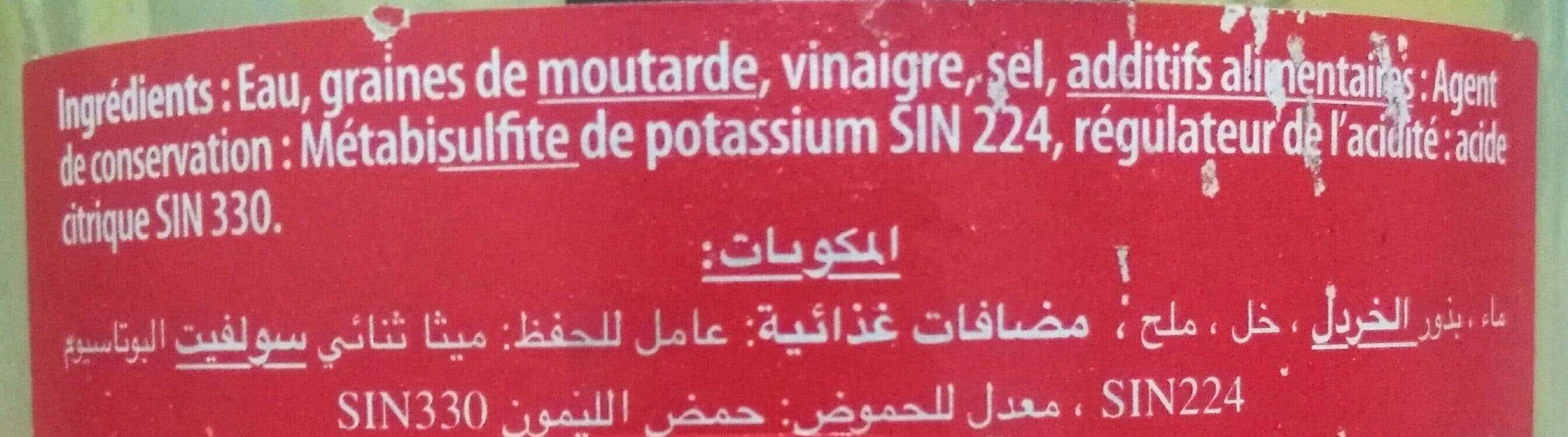 Open Food Facts Moutarde de dijon packshot