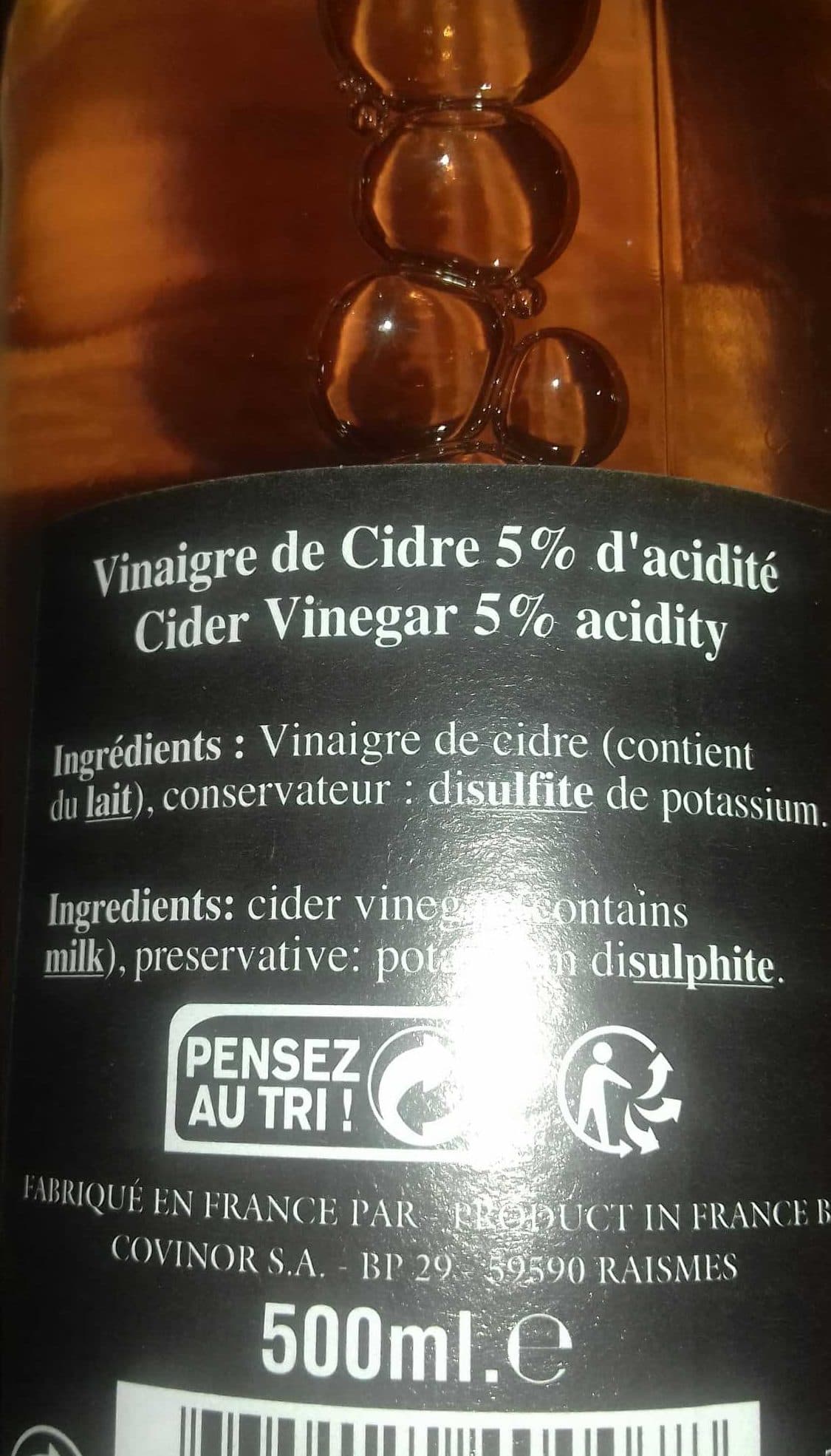 Chatel Vinaigre de cidre packshot