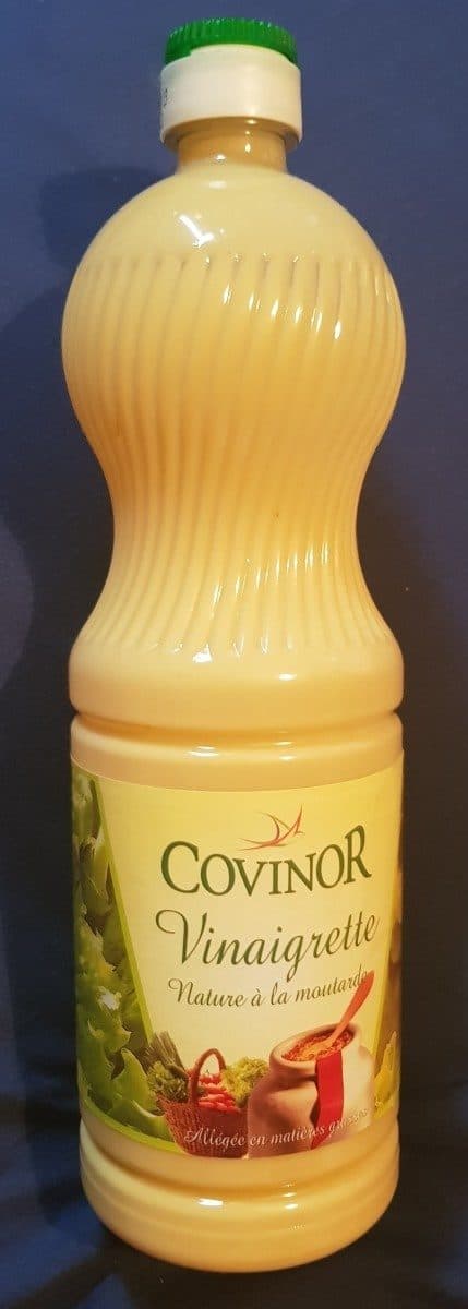 Covinor Vinaigrette nature à la moutarde packshot