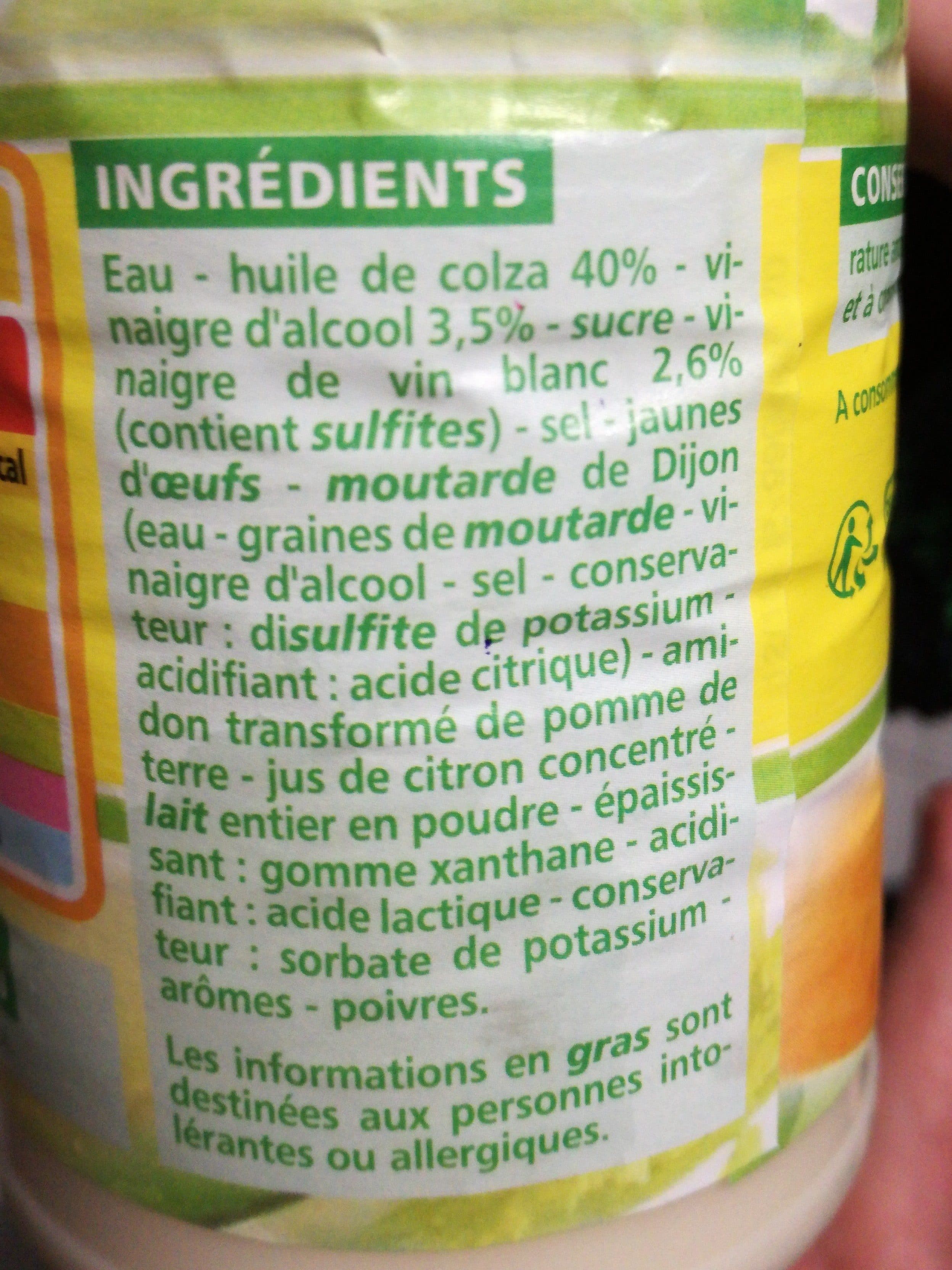 Open Food Facts Sauce Crudités packshot