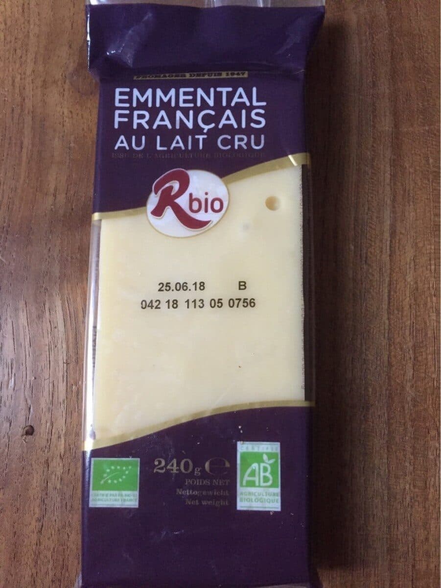 Biodéal Emmental Bio (32 % MG) packshot