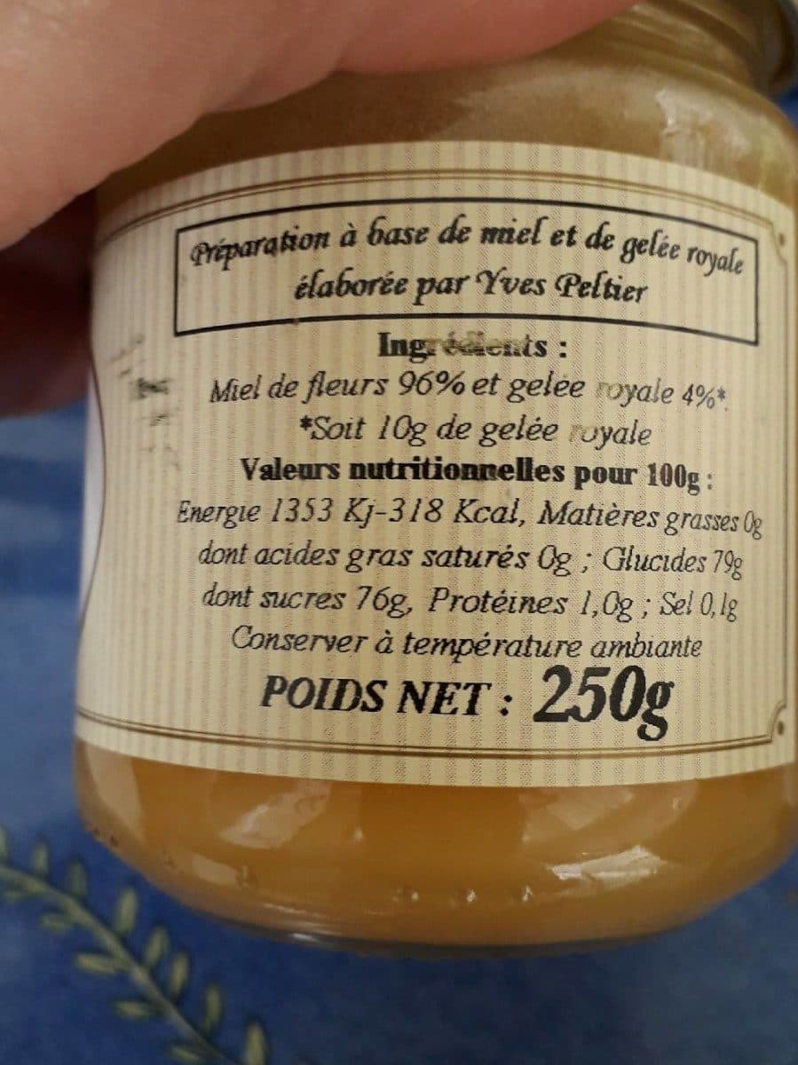 Yves Peltier Miel et gelée royale packshot