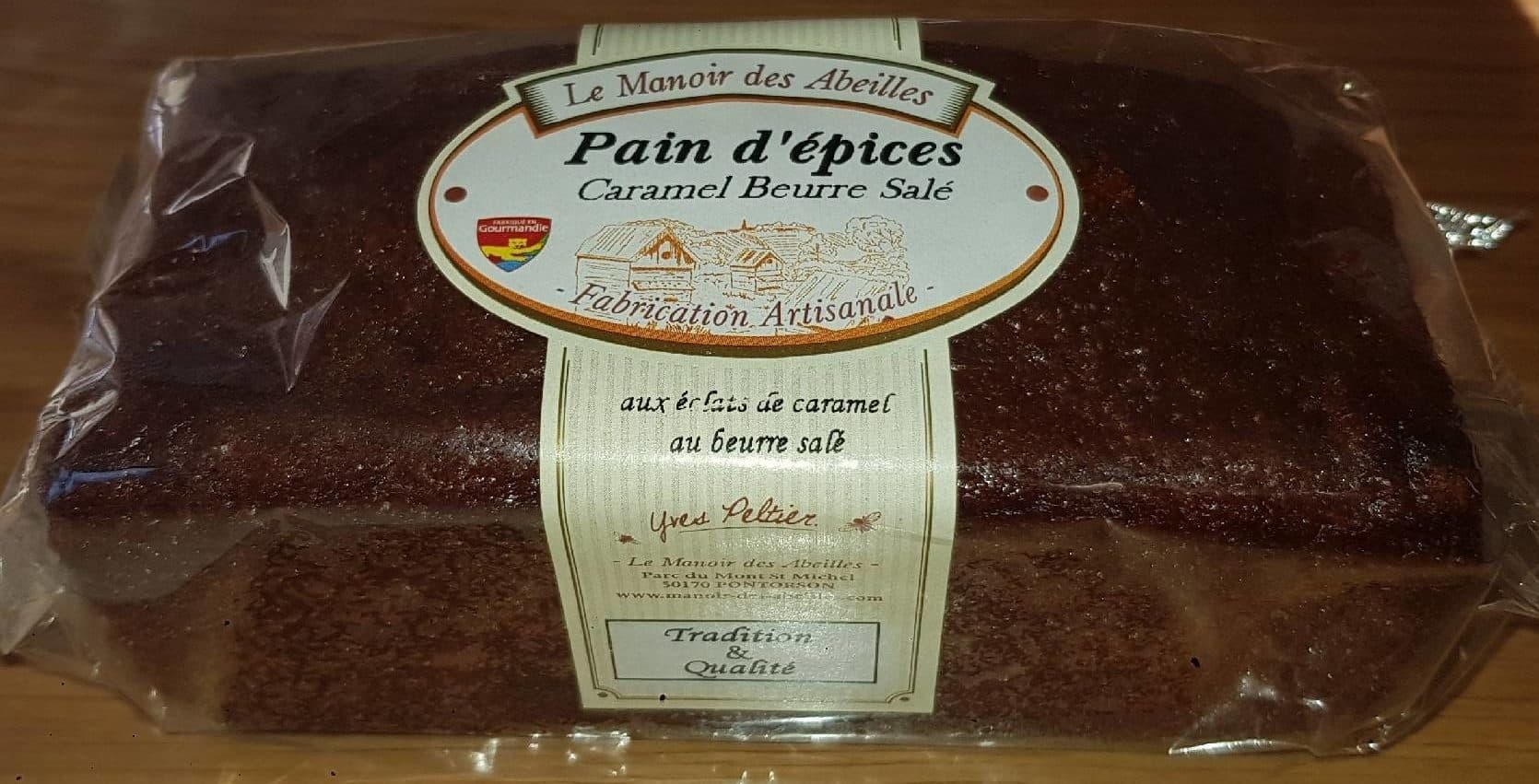 Le Manoir des Abeilles Pain d'épices caramel beurre salé packshot