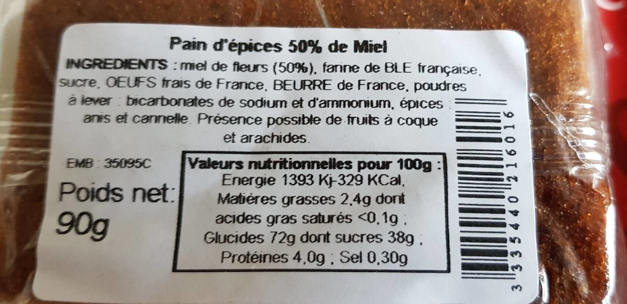 Bretagne Spécialités Pain d'épices packshot